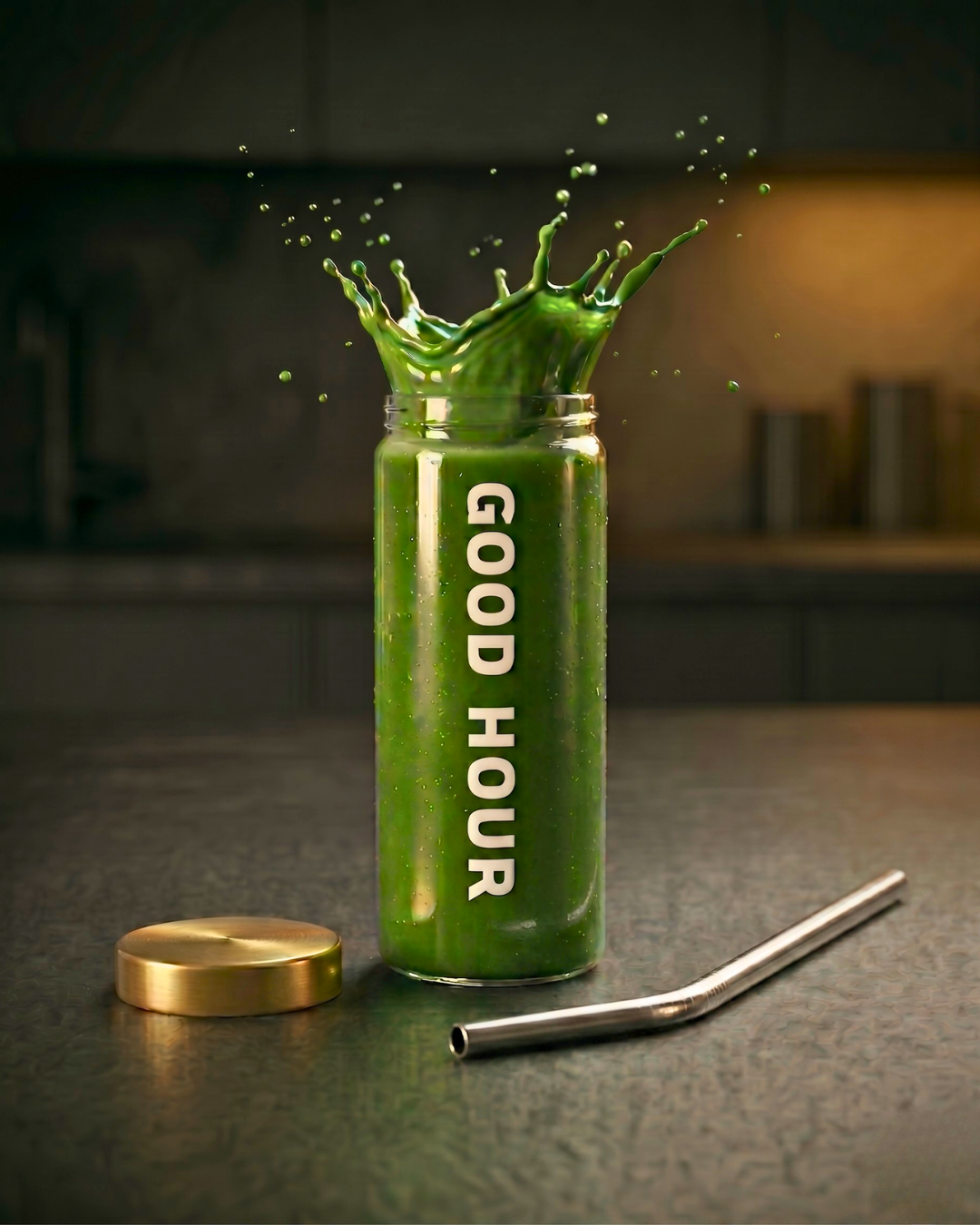 GOOD HOUR // Activation Tumbler // 12oz Glass