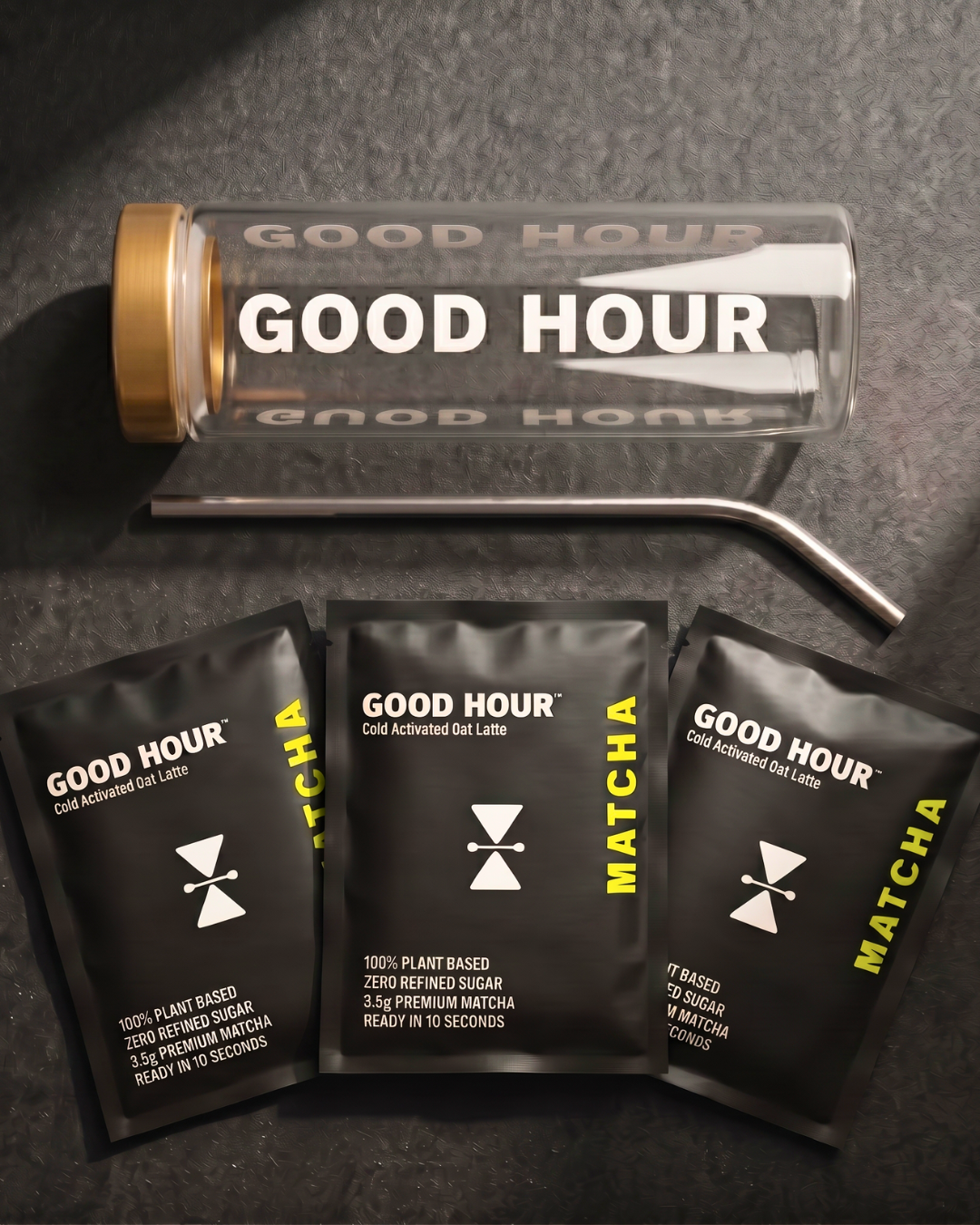 GOOD HOUR // Activation Tumbler // 12oz Glass